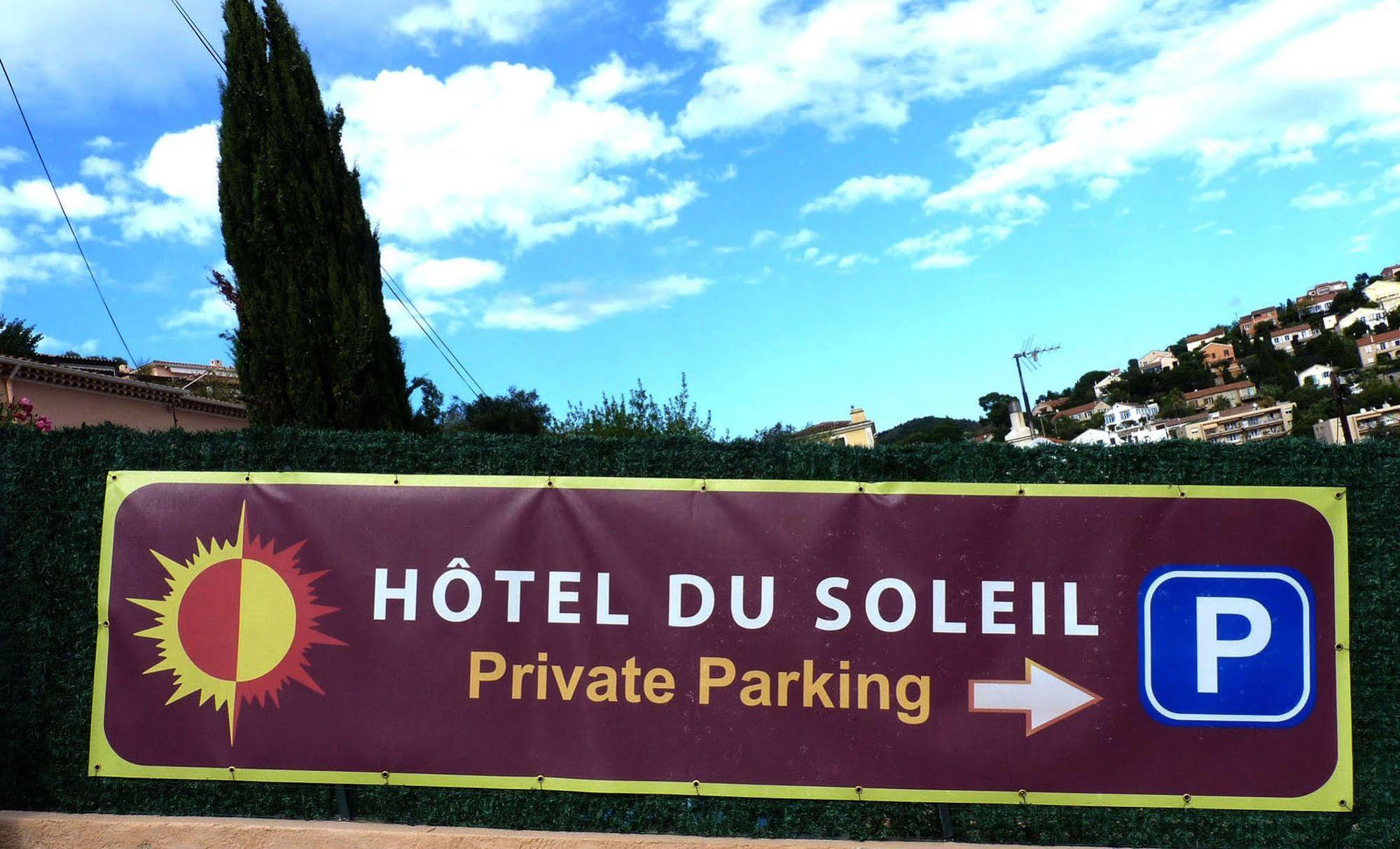 Hôtel Du Soleil Hyères Exterior foto